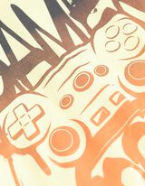 T-shirt - Stampa frontale - giallo chiaro