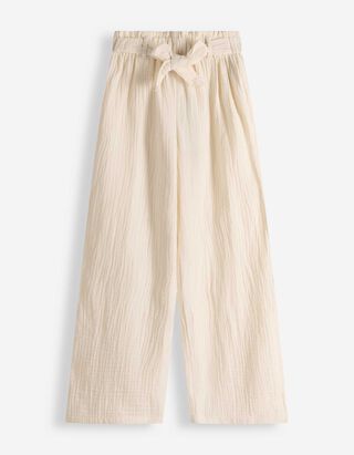Hose - Musselin - beige