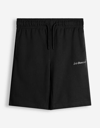 Bermuda  - Sweat - schwarz