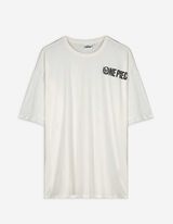 Majica kratkih rukava - Štampanje pozadi - bela