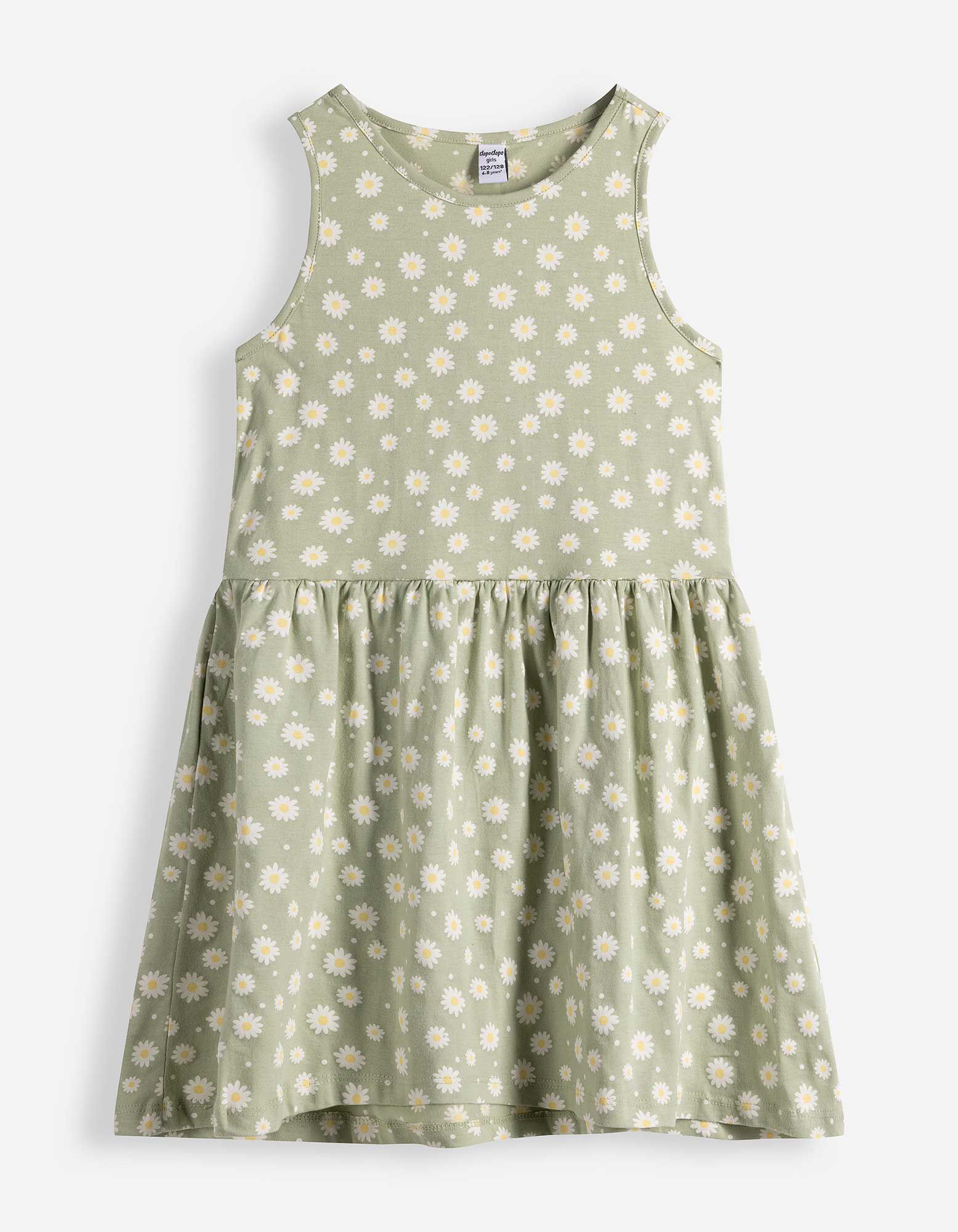 Robe - Imprim&eacute; all-over - taupe