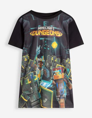 T-Shirt - Minecraft - schwarz