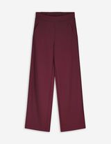 Jogpants - Wide Fit - dunkellila