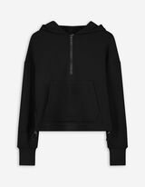 Hoodie - Atmungsaktiv - schwarz