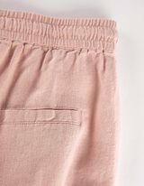 Pantalone za džoging - Me&scaron;avina lana - roze