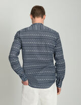 Ko&scaron;ulja - Print po čitavoj povr&scaron;ini - tamno plava