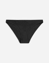 dół od bikini - Materiał strukturalny - czarny