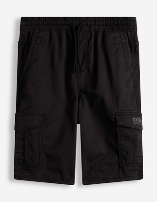 Cargoshorts - Twill - Schwarz
