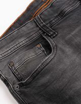 Jeans - Straight Fit - Schwarz