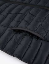 Prešívaná vesta - Šikmé vrecká - tmavomodra