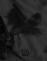 Hemd - Allover-Print - dunkelgrau