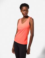 Majica na bretele - Aktivno propu&scaron;tanje vazduha - svetlo-crvena