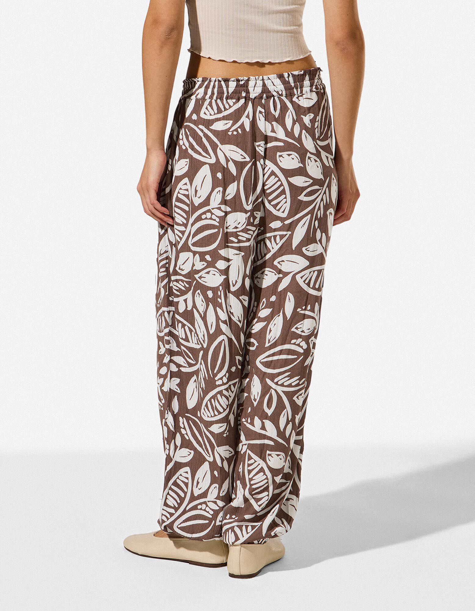 Hose - Balloon Fit - Braun
