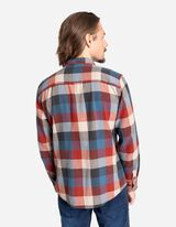 Cămașă - Buzunar pentru piept - Albastru inchis