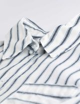 Blouse - Strepen - donkerblauw