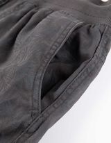 Kratke hlače vojničkog stila - keper - tamno siva