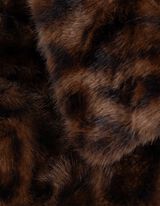 Jachetă - scurt - Maro inchis