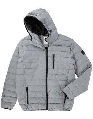 Herren Steppjacke mit Kapuze