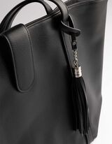 Tasche - Kunstleder - schwarz