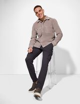 Cargohose - Gürtel - dunkelblau