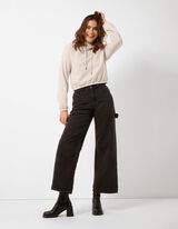 Pulover s kapuco - Kapuca z zatezno vrvico - bez