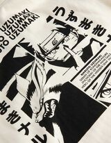 Felpa con cappuccio - Naruto - bianco