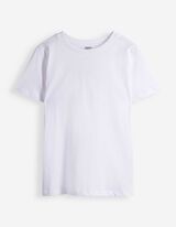 Shirt - einfarbig - Wei&szlig;