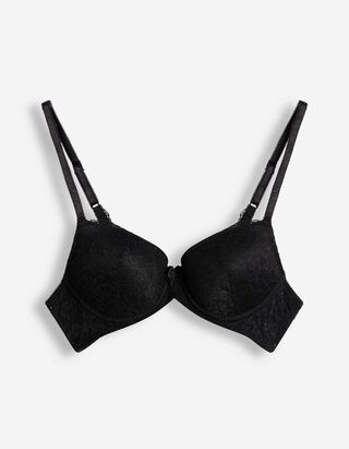 T-shirt-bh - met beugel - zwart