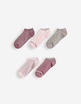 Sneakersocken - 5er-Pack
