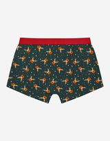 Boksarice - Božič - temno zelena