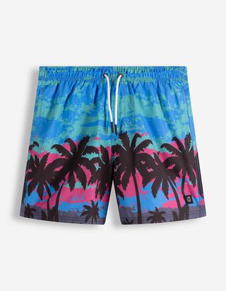 Badehose - Print - gr&uuml;n