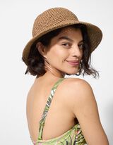 Slamnati &scaron;e&scaron;ir - s uzorkom - bez