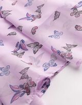 Kleid - Chiffon - Rosa