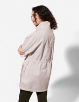 Jacke - Baumwolle - wei&szlig;