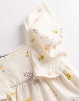 Kleid in A-Linie - wei&szlig;