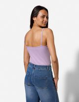 Top - &Scaron;pagetov&aacute; ram&iacute;nka - Svetle ružov&aacute;