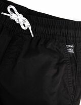 Bermuda nadr&aacute;g  - Laza fazon - fekete