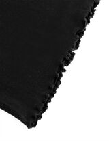 Dolga majica - Poudari postavo - crna