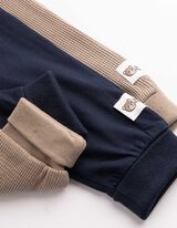 Broek - Set van 2 - Taupe