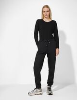 joggersy - Regular Fit - czarny