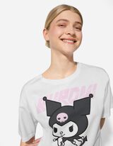 Póló - Nyomott minta - feher