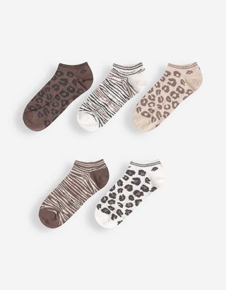 Sneakersocken - 5er-Pack