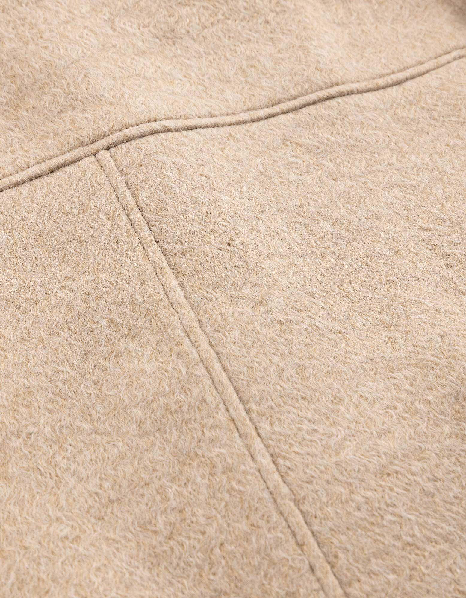 Jacke - Oversized Fit - Beige