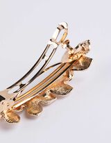 &scaron;nala za kosu - Floralni print - zlato