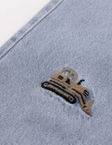 Jeans - Applikation - Hellblau