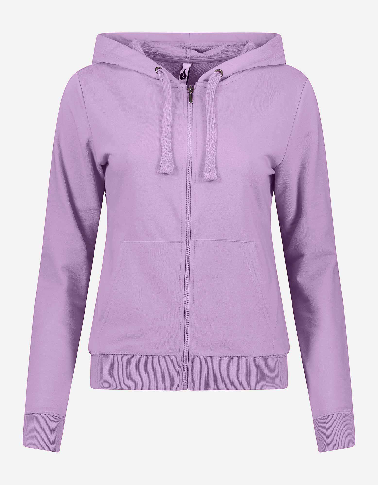 clover0519-MRKK　0728 Damen Sweatjacke - Kapuze - Takko Fashion