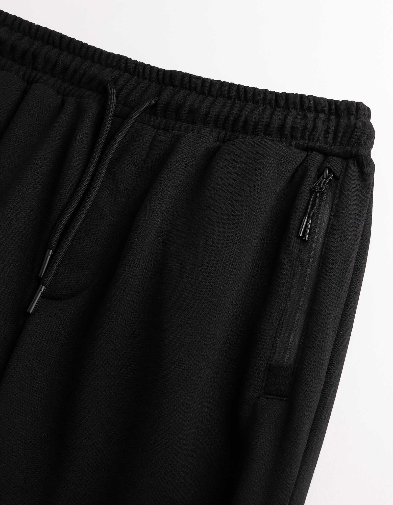 Jogginghose - Jogger Fit - Schwarz