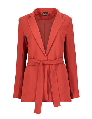 Damen Blazer mit Tailleng&uuml;rtel