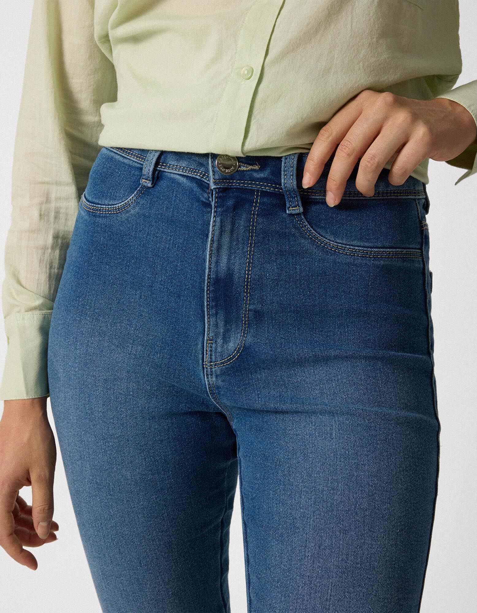 Jeans - Skinny Fit - blau