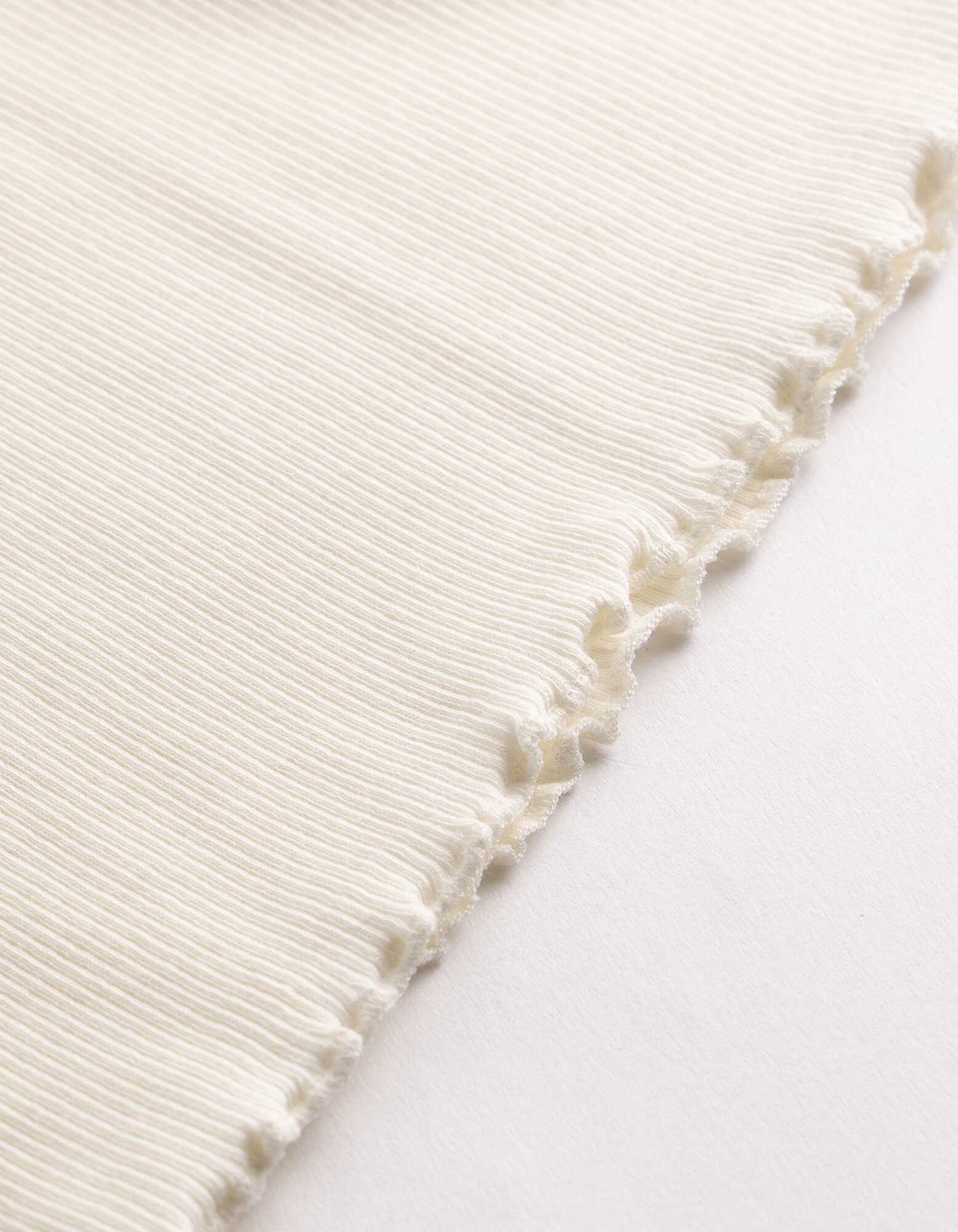 Langarmshirt - einfarbig - Off-White
